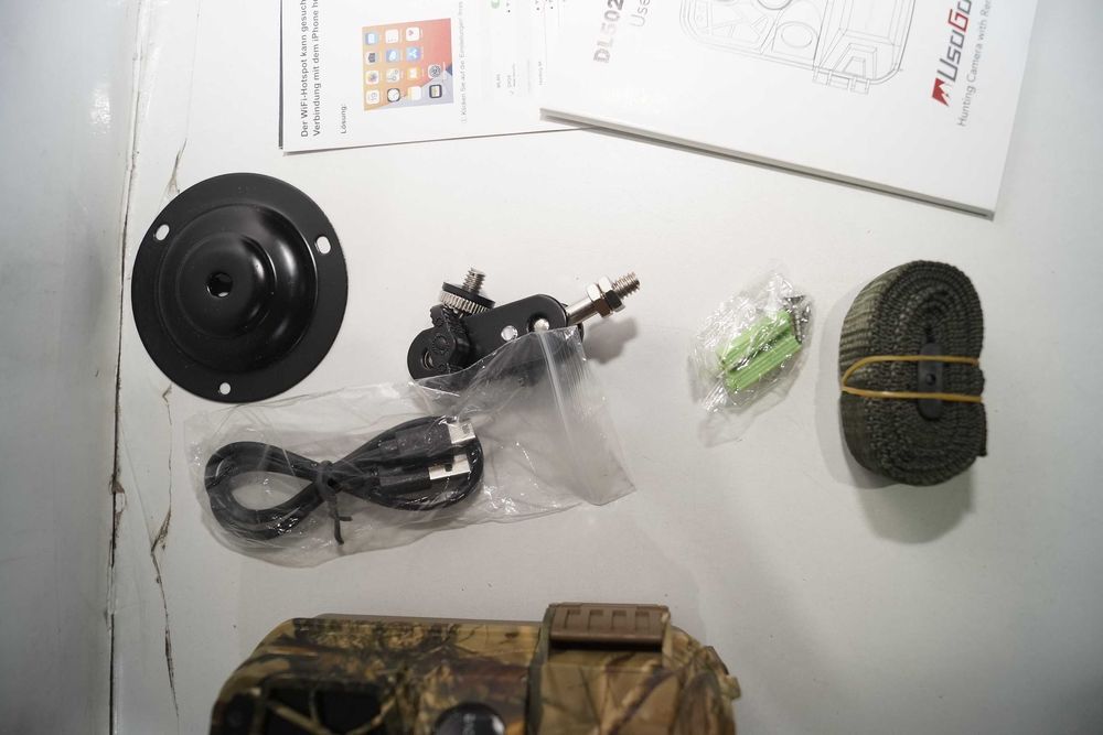 UsoGood 4K kamera do obserwacji zwierząt WiFi Bluetooth fotopułapka