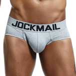 Komfortowe Męskie Bawełniane Slipy JOCKMAIL - XL