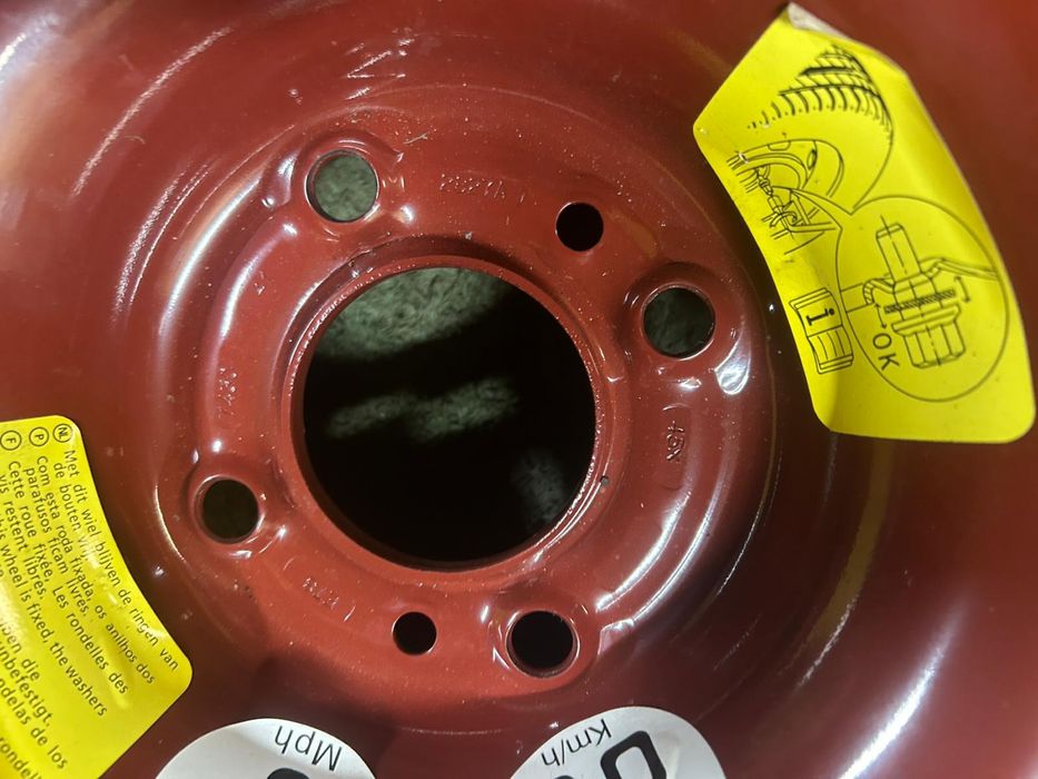 Koło dojazdowe 4x108 65,1 citroen peugeot 125/80R15 95M zapasowe