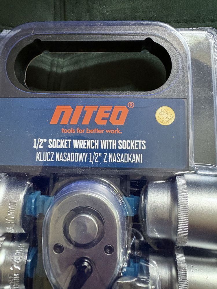 Klucze nasadowe 1/2" , grzechotka,  9-32, NOWE, super PREZENT !