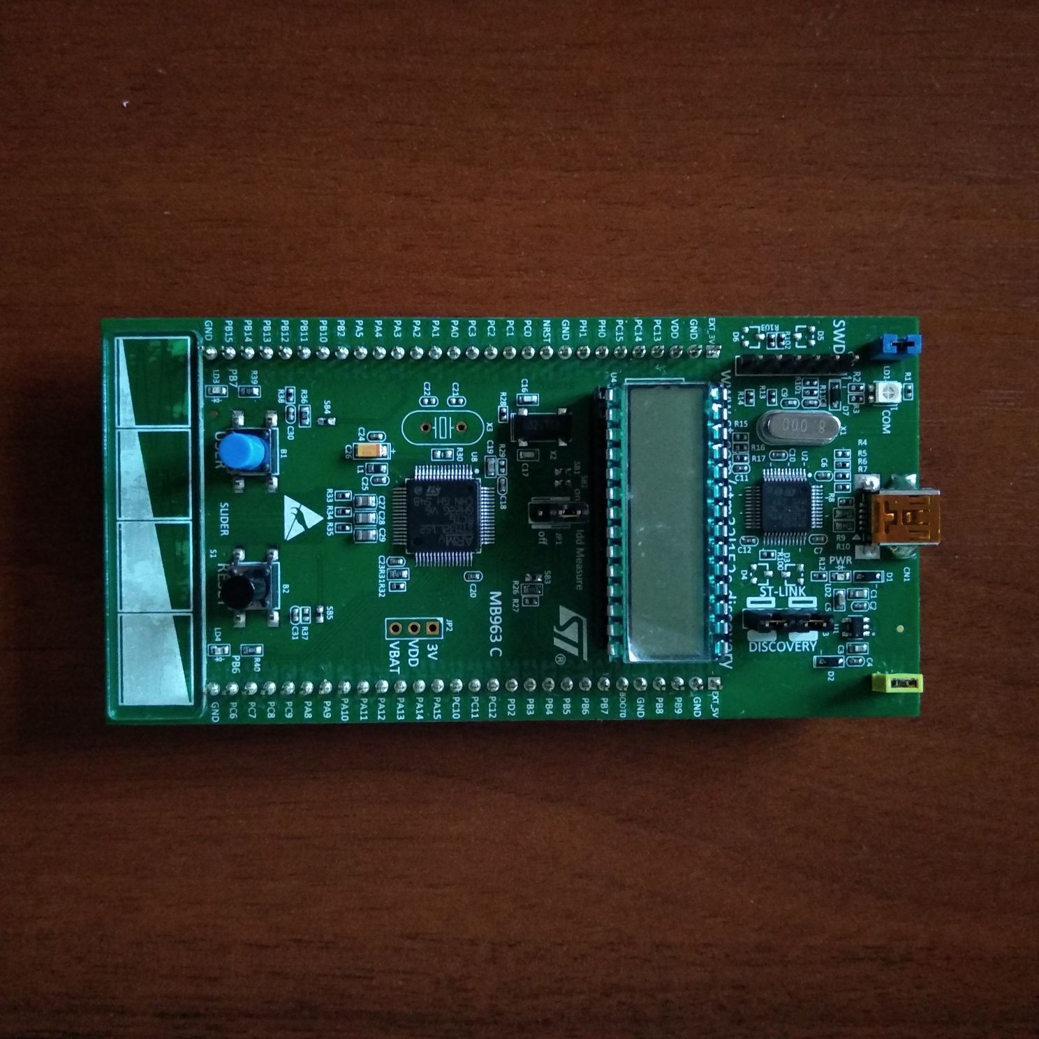STM32 L1 Discovery - плата розробника