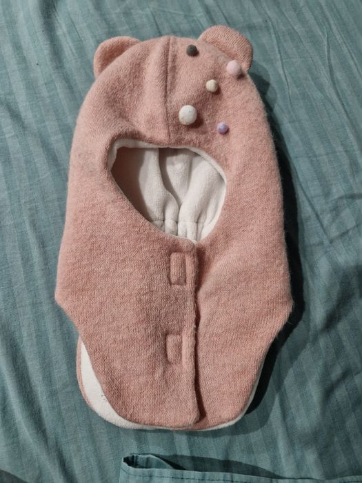 Шапка шолом тепла шапочка дівчинка  балаклава