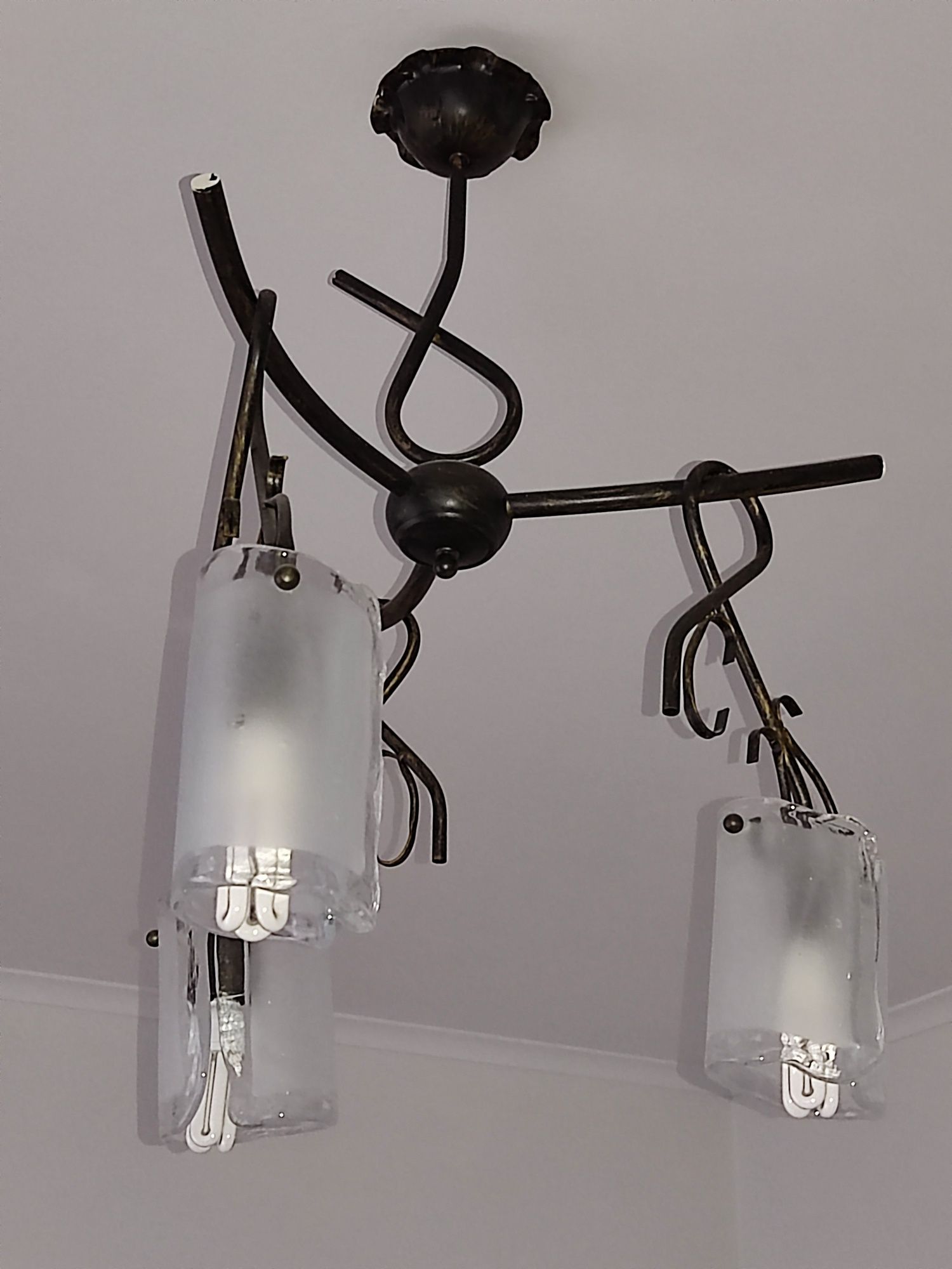 Ikea Lampa wisząca Agata meble żyrand