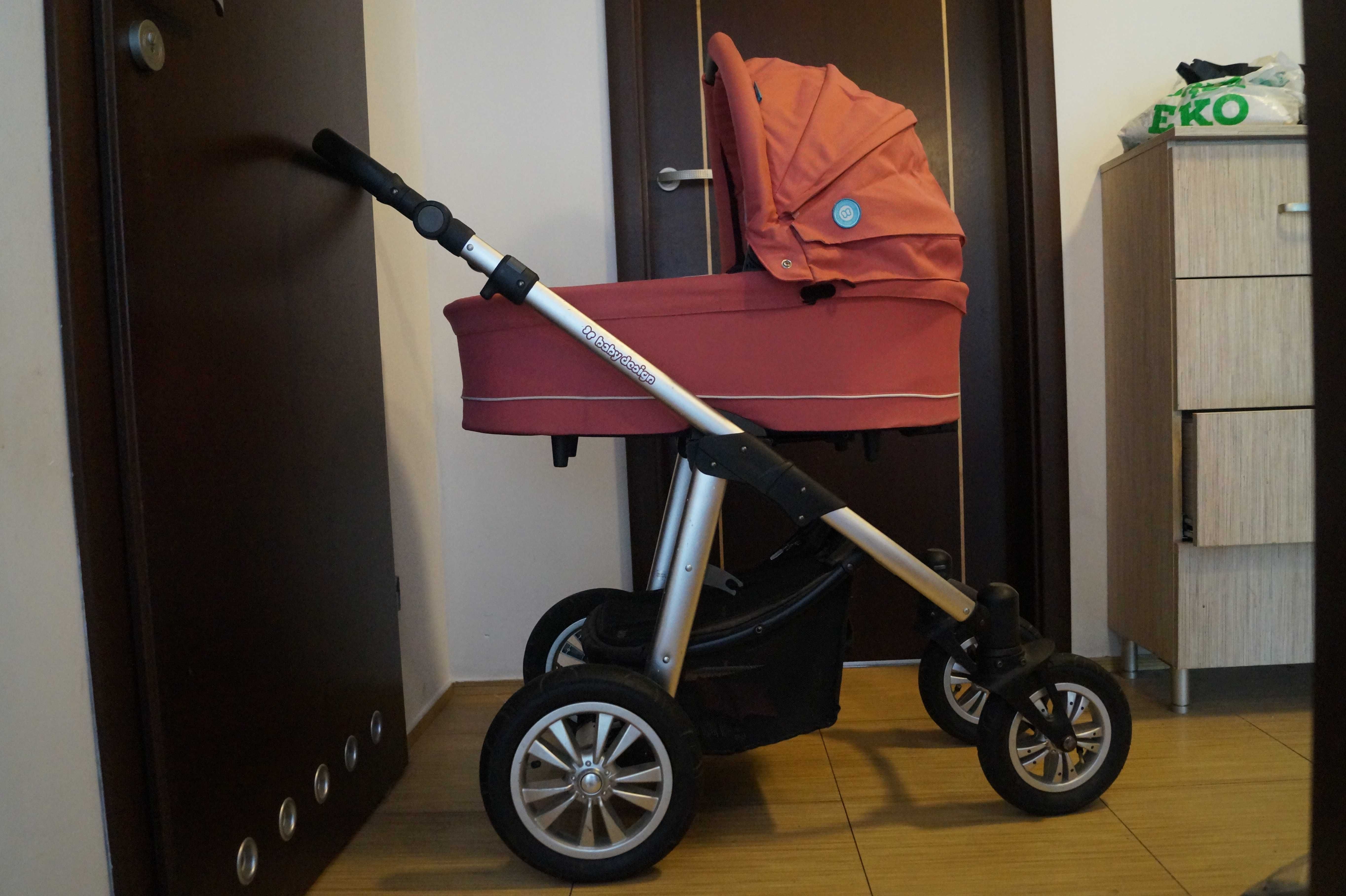 Wózek dziecięcy Lupo Comfort 2w1 spacerówka + gondola