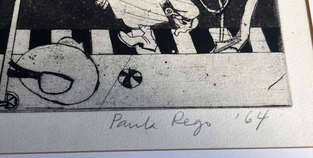 Serigrafia Paula Rego 1964 Gravura