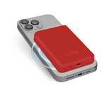 Powerbank SBS TEBB5000MAG1CR 5000 mAh kompatybilny z MagSafe - czerwon