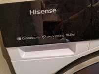 Pralka HISENSE WF5S1045BW Seria 5S PL 10.5kg 1400 obr Autodozowanie