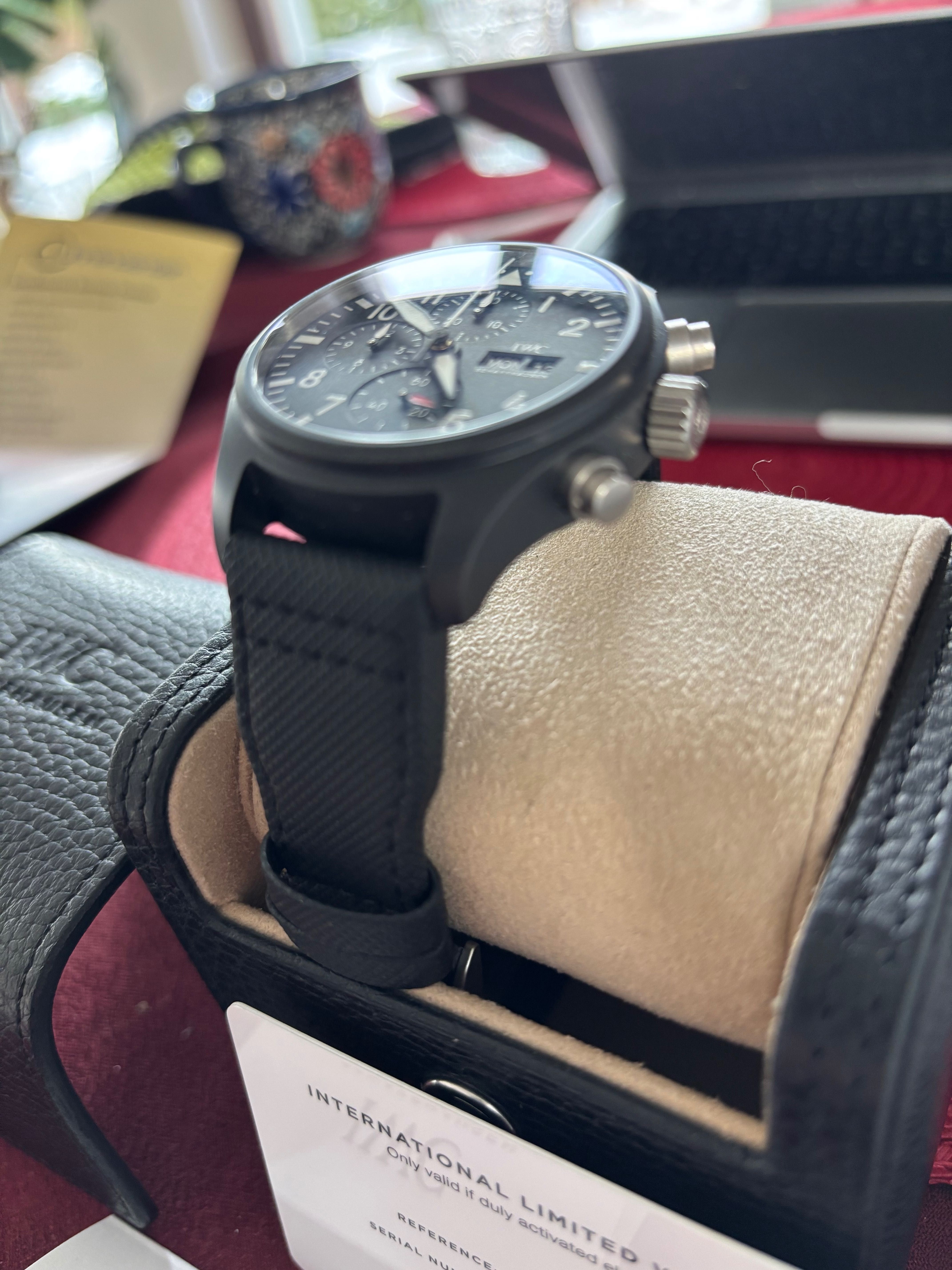 IWC Pilot watch TOP GUN chronograph IW389101