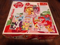 Puzle konie pony 4+