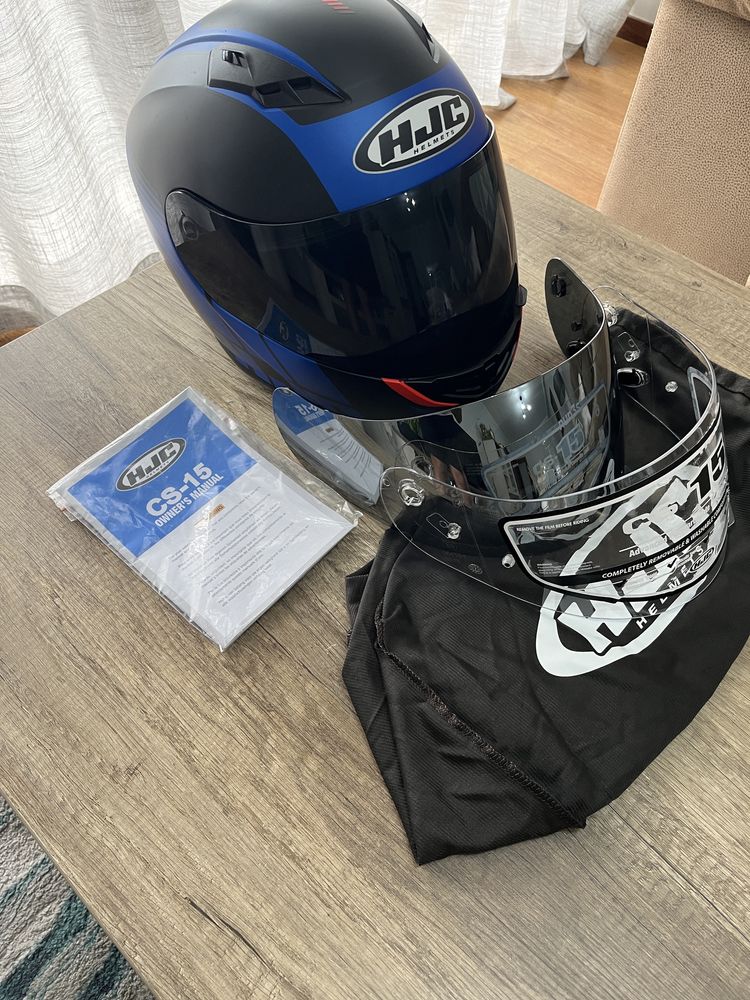 Capacete mota hjc cs15