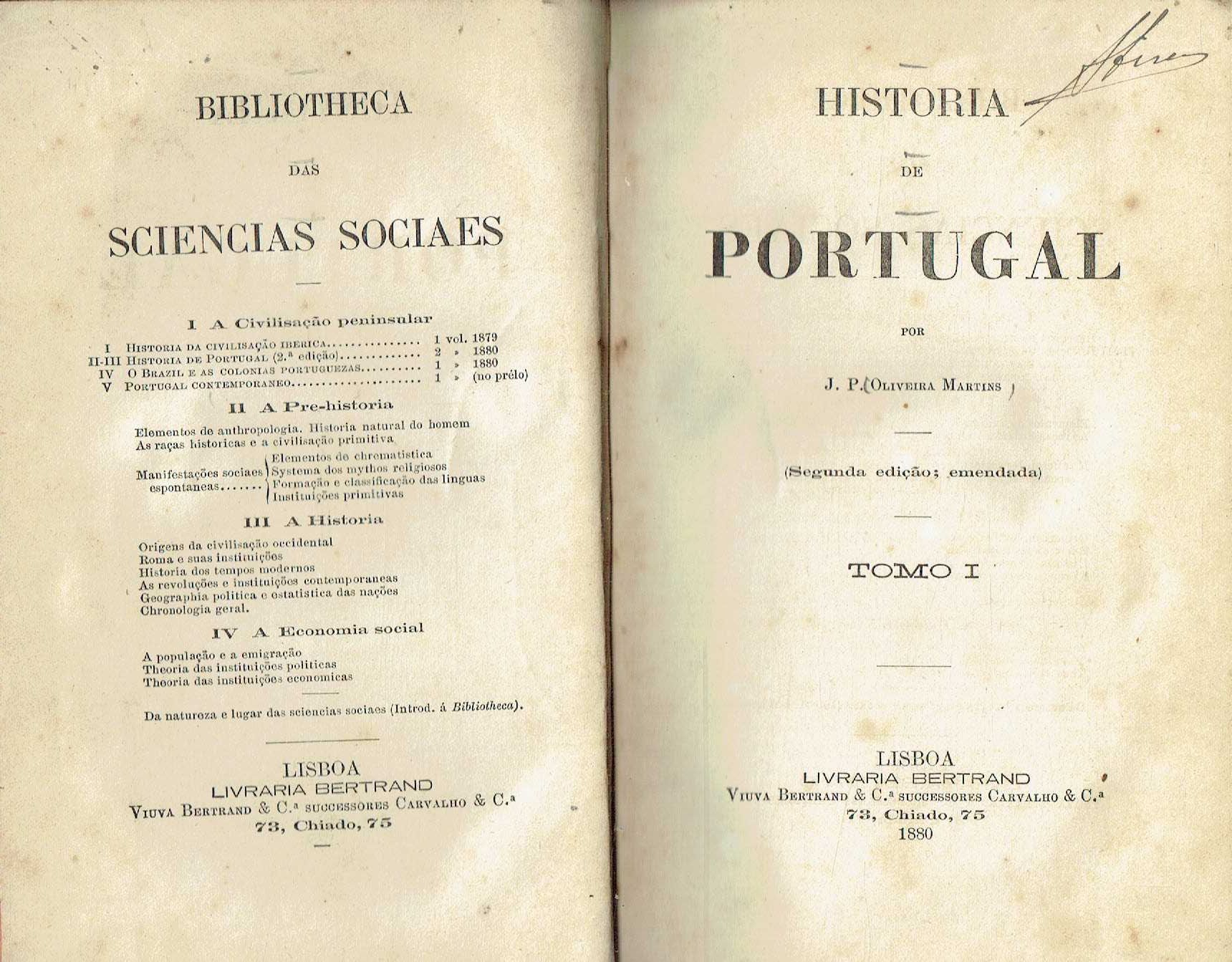 7837
História de Portugal  
de Oliveira Martins. 
2a ed../1880