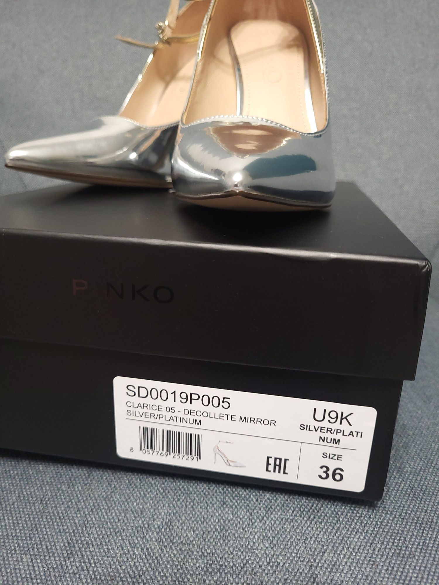 Nowe buty szpilki PINKO Clarice r. 36 (23.4cm)