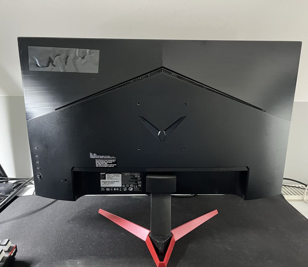 Monitor gamingowy Acer 27” 165Hz IPS 1 x DP, 2 x HDMI + Pudełko
