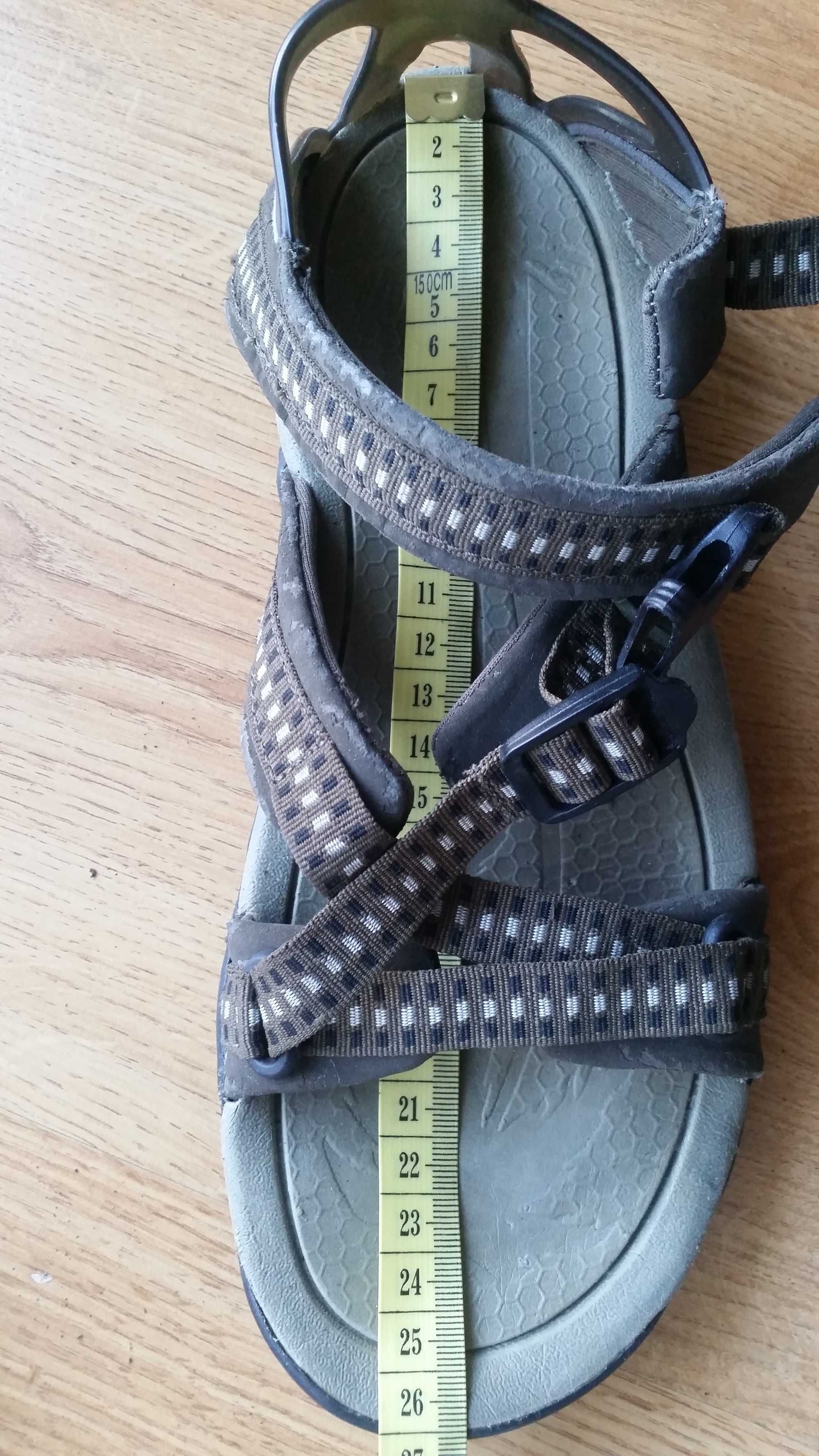 Sandały trekingowe damskie - rozmiar 38 (26cm)