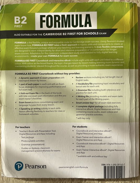 Livros B2 First, Formula, Preparação Cambridge