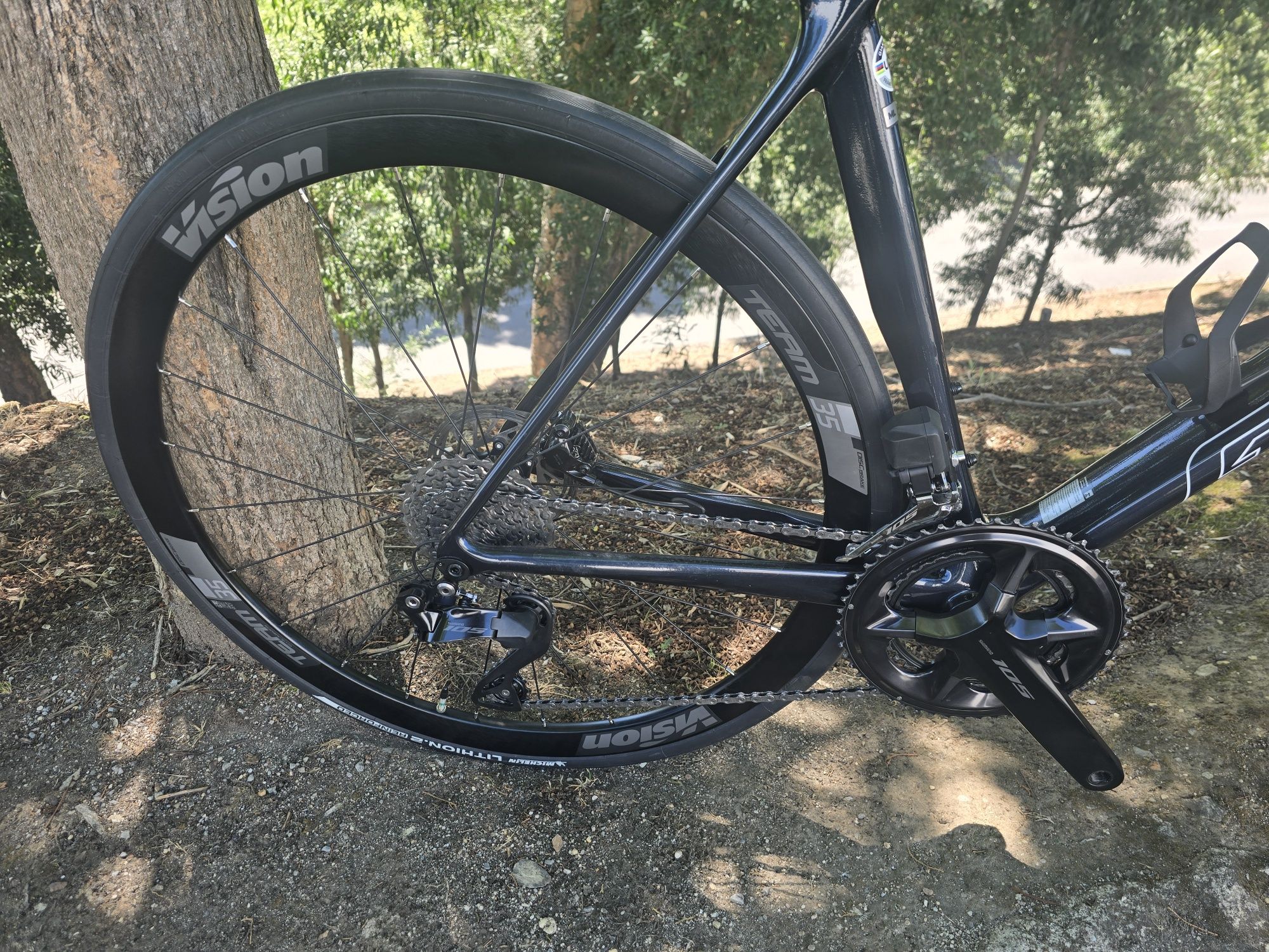 Giant carbono 105 di2 12x2v semi nova