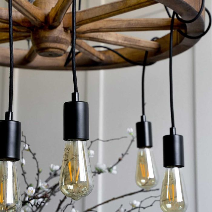 Lampa sufitowa w starym stylu - koło Classic