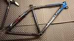 Rama rowerowa MTB rozm M 18 cali Leader Fox Evolution