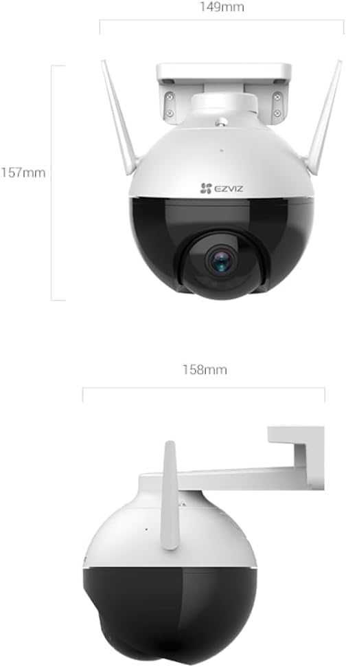 Kamera zewnętrzna obrotowa C8C Lite 1080p Wifi