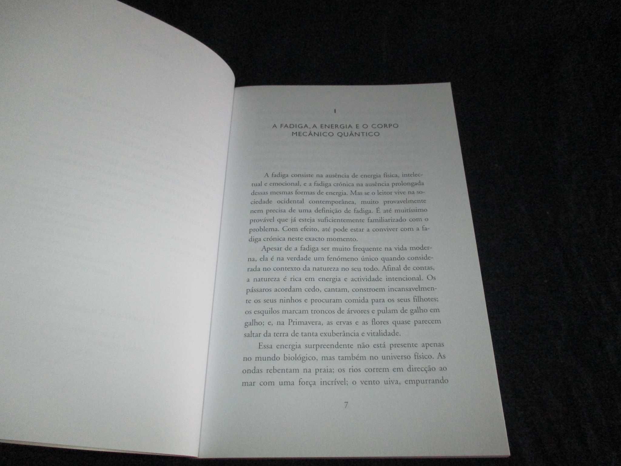 Livro Energia sem limites Deepak Chopra Rocco