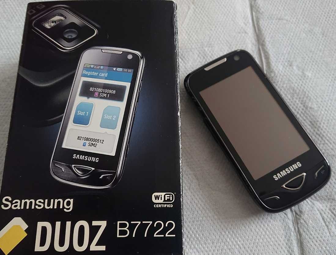 Samsung DUOZ B7722 czarny