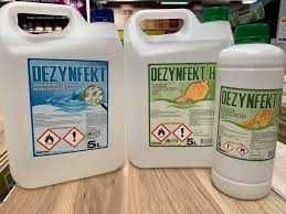 Płyn do dezynfekcji powierzchni DEZYNFEKT - butelka 1L 1000ml