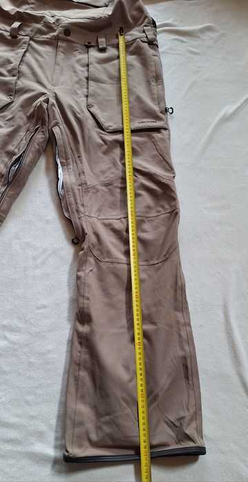 Spodnie Volcom XL snowboardowe bib 15k/15k nowe