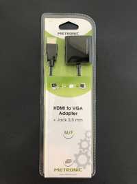 Adaptador HDMI/VGA METRONIC - Novo