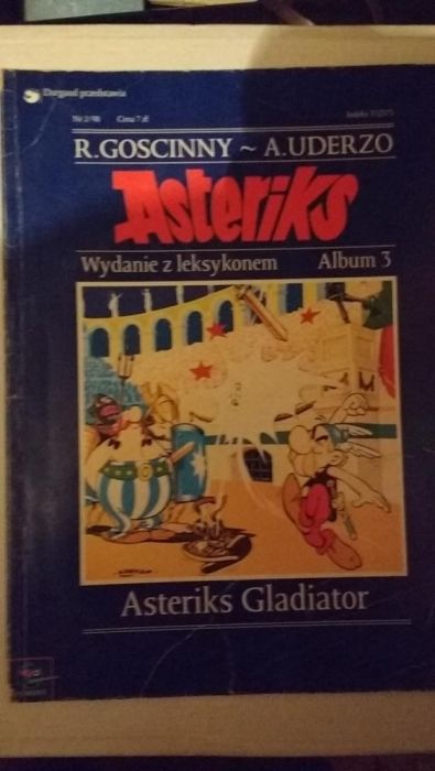 Asteriks Gladiator - Wydanie z leksykonem , Album 3 , Nr 2/98 ,2/2000