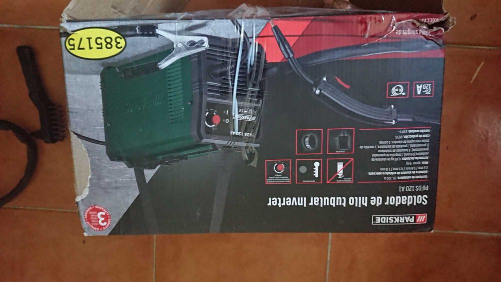 Máquina de Soldar Inverter Parkside "PIFDS 120 A1"