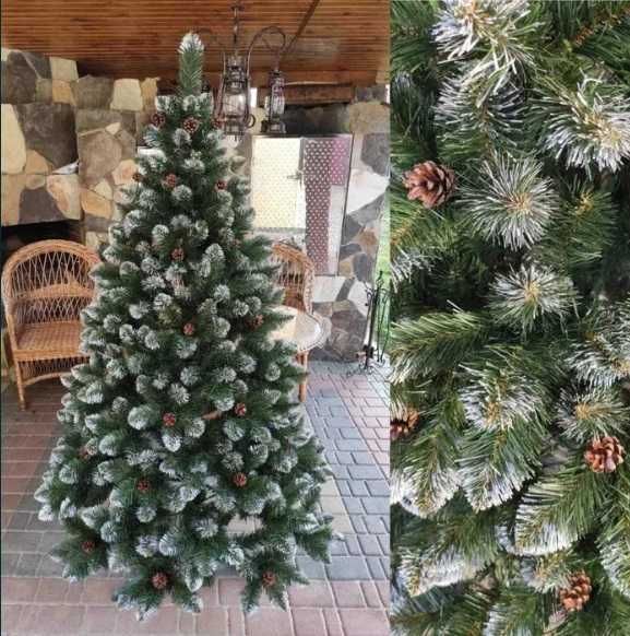 Елка новогодняя искусственная с шишками, ёлочка, ель, новогодняя.Дроп.