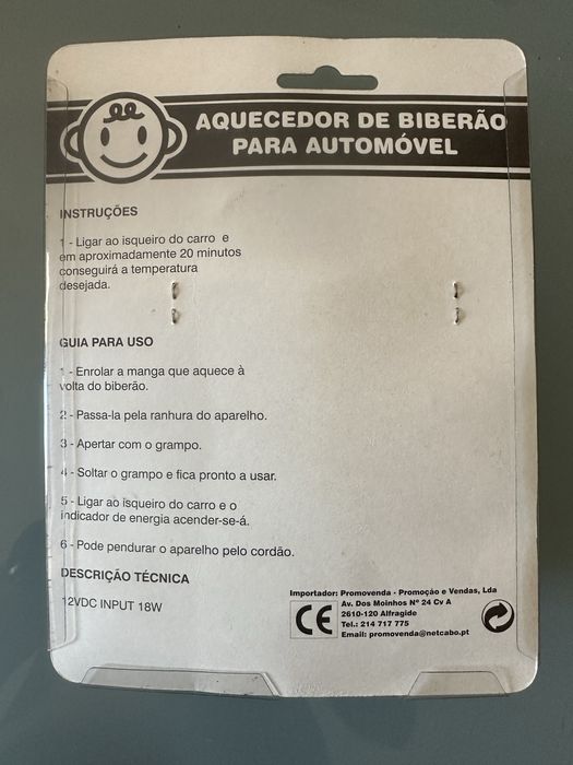 Aquecedor de biberões