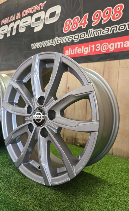 NOWE ALUFELGI NISSAN 16x5x114,3-Juke, Leaf,Qashqai,X-trial (ET40 i 45)