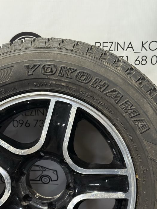 Шини 265/65 R17 Yokohama (зима),диски 6х139.7 R17