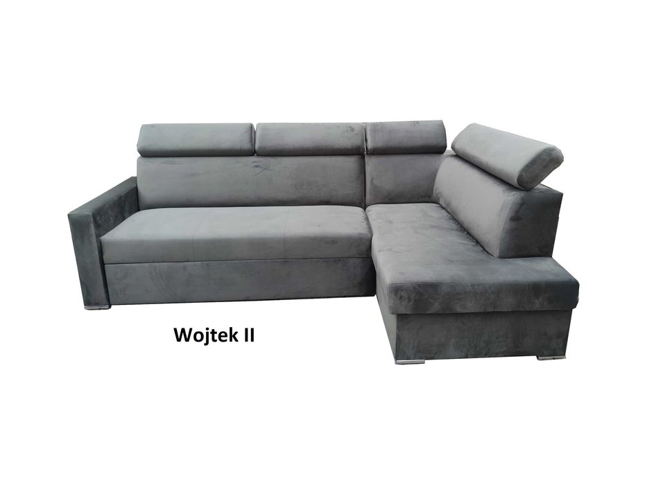 Narożnik Sofa Wojtek. Bonell, pojemnik, automat, Na WYMIAR.Moduły