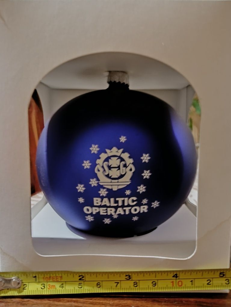 Bombka dekoracyjna z logo Stoczni Gdańsk