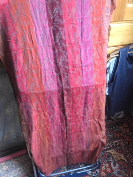 Повязка на голову и шею коралловый