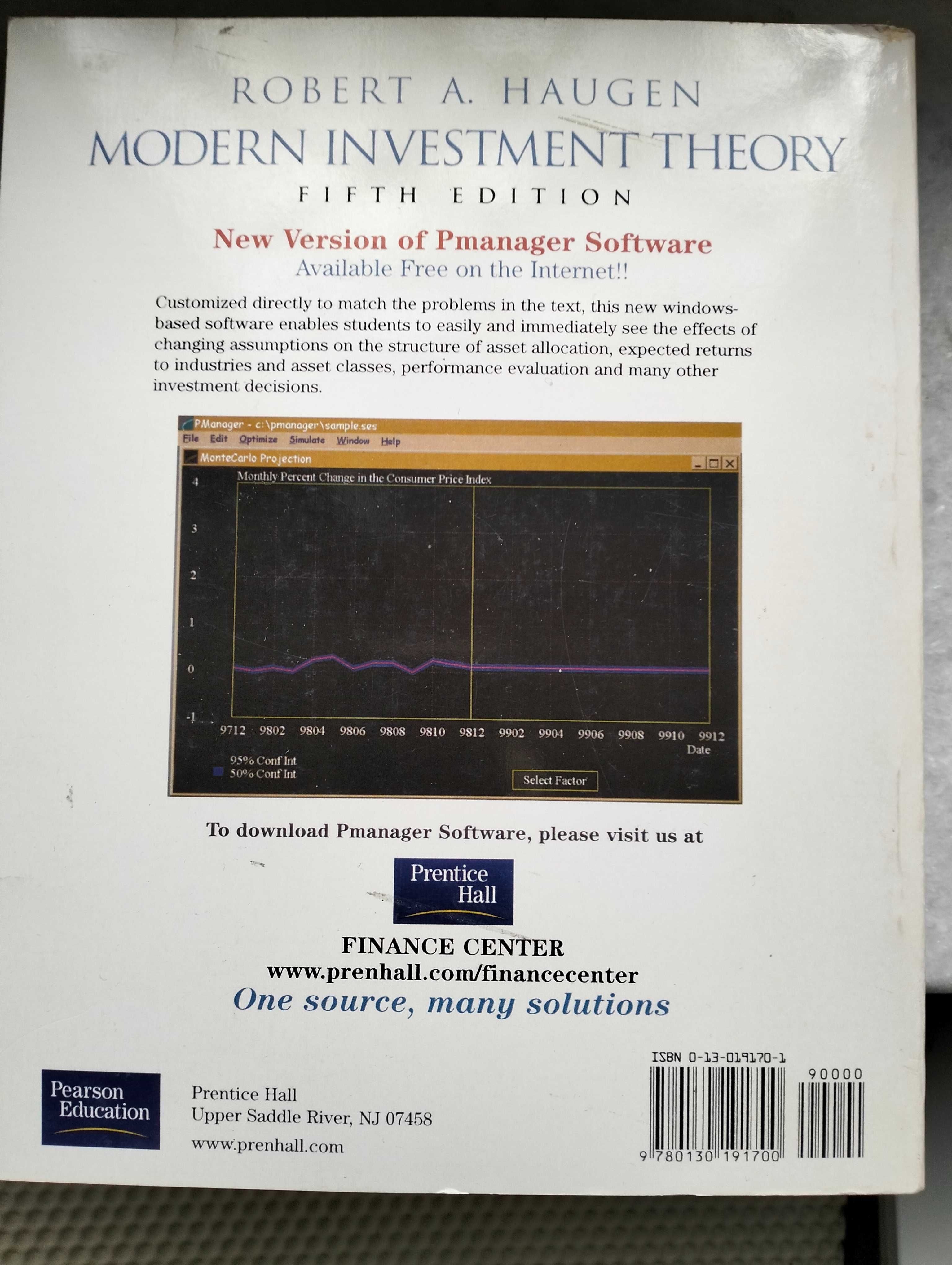 Modern Investment Theory. Fifth Edition - Robert A. Haugen