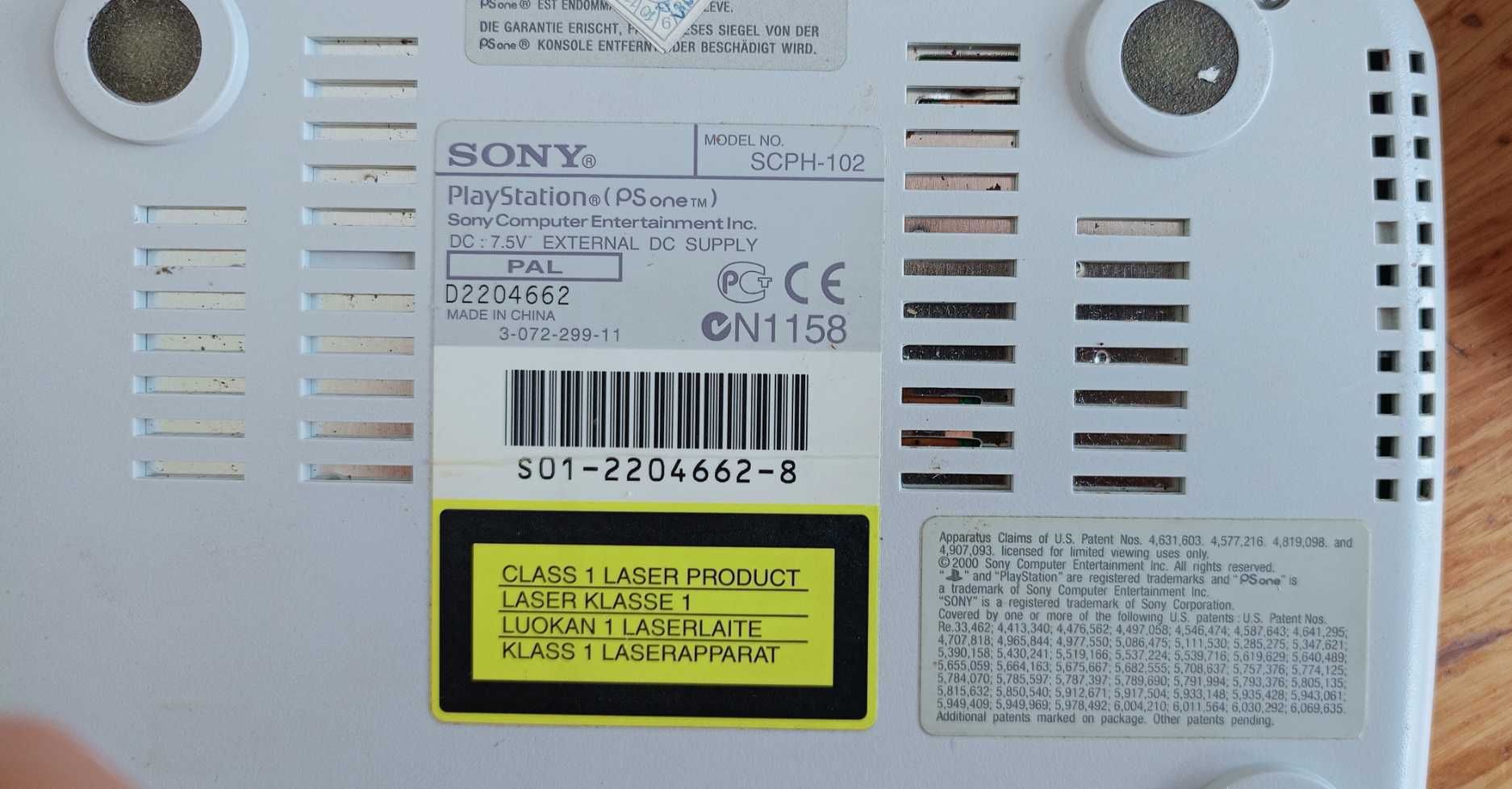 Игровая приставка sony Sony playstation ps one  SCPH-102