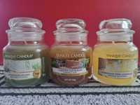 Zestaw 3 świec Yankee Candle Garden Hideaway,  Escape i Lemonade