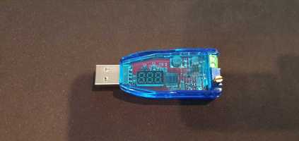 Повышающий-понижающий преобразователь питания USB с вольтметром DC-DC