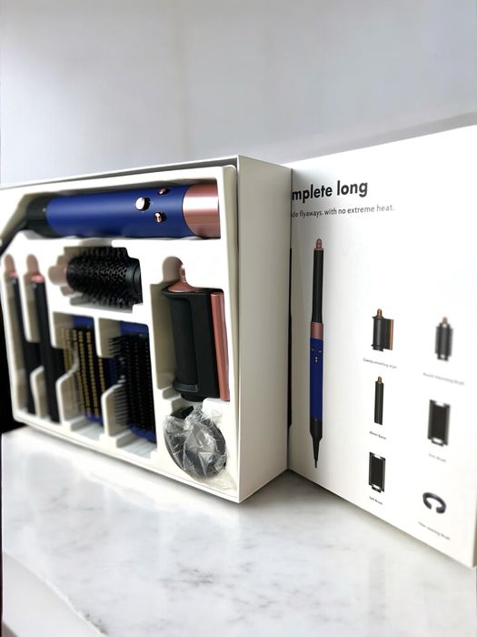 Фен Стайлер 6в1 без лoгo в стилі Dyson Prussian опт дроп роздріб