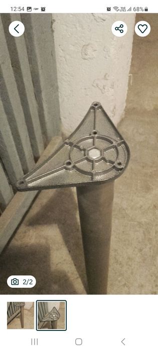 Nogą od stołu używana