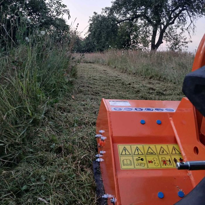 Wynajem/ usluga kosiarki bijakowej mulczera