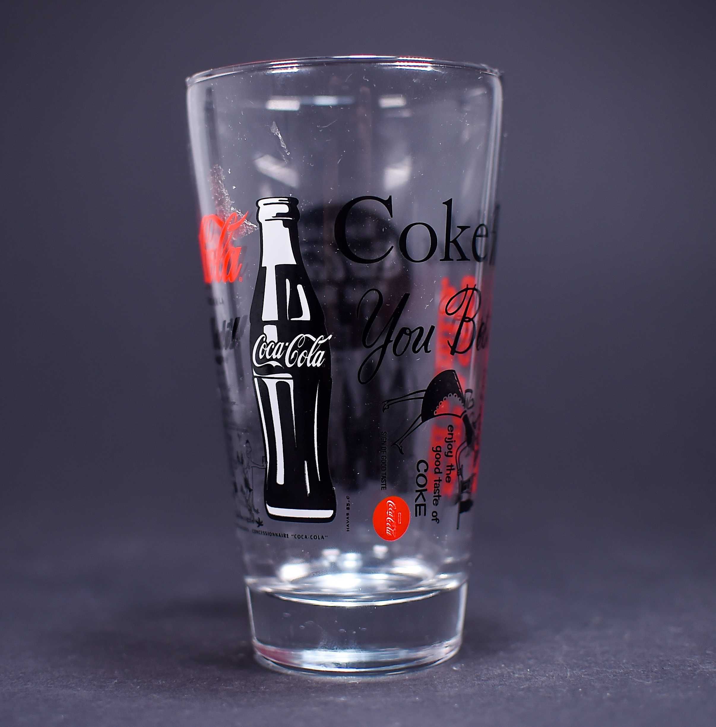 Szklanka Coca Cola Duża wzór 1