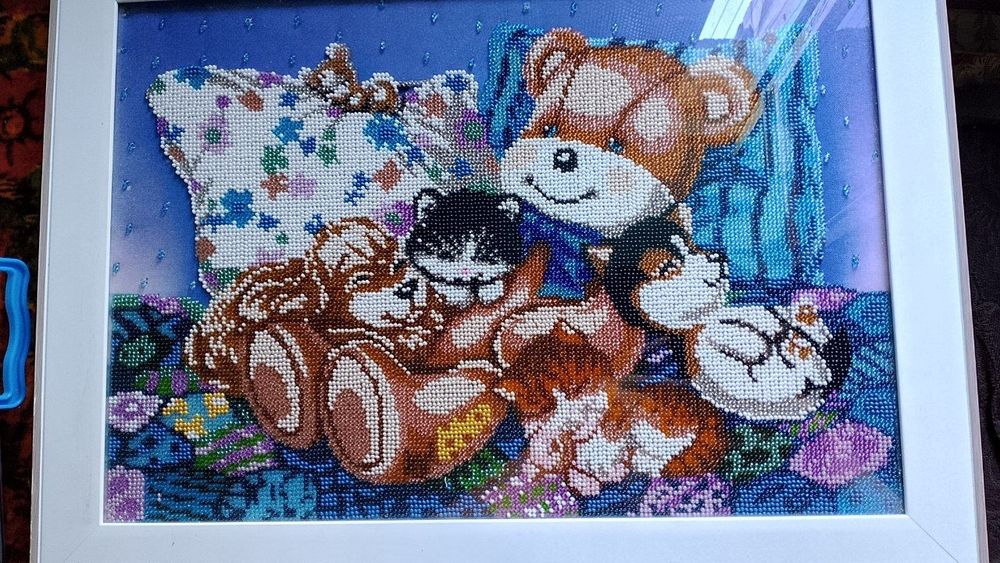 Картина вишита бісером