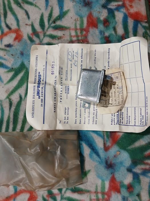 Przekaźnik ładowania T5230 12V do fiata 125p