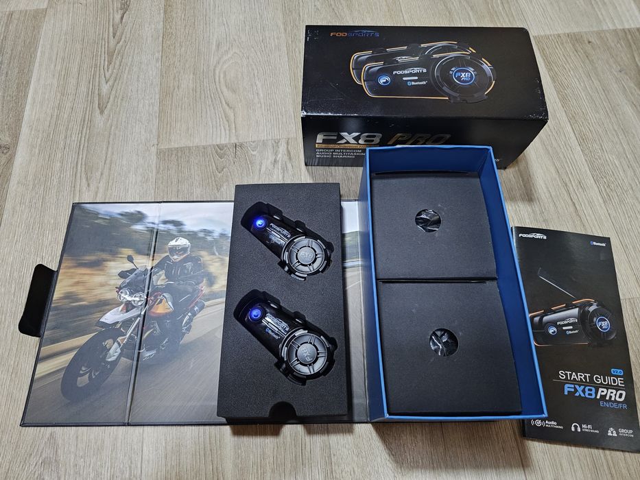 Мотогарнітура FODSPORTS FX8 PRO