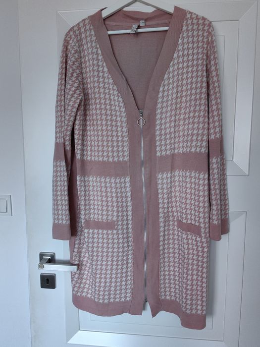 Sukienka dzianinowa sweterkowa rozpinana 44 46