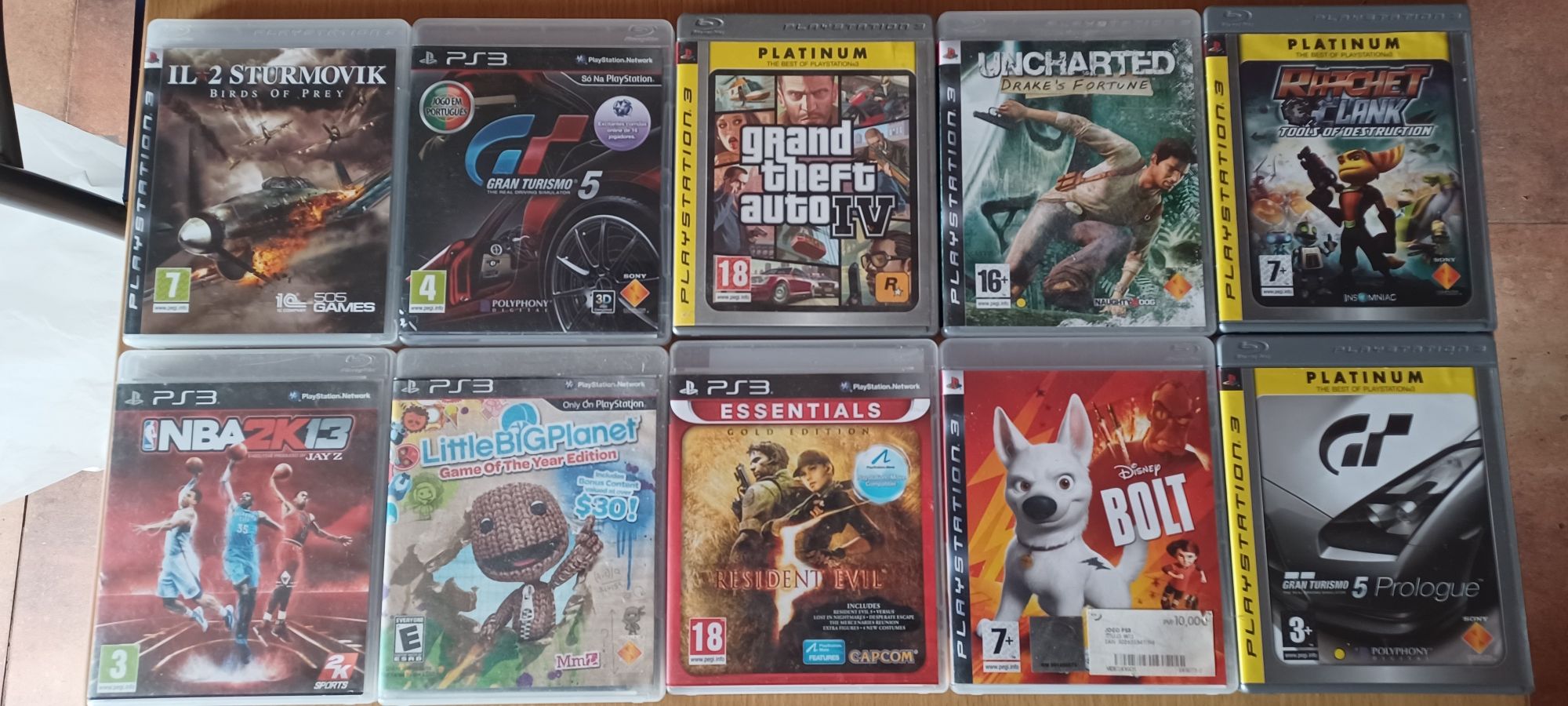 Ps3 Coleção de jogos Variados